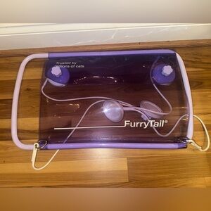 Furrytail Purple Cat Window Perch